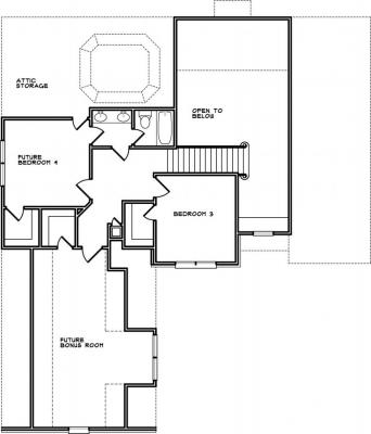 Home Plan - Second Level