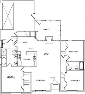 Home Plan - Main Level