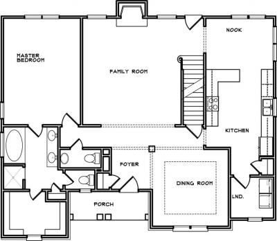 Home Plan - Main Level