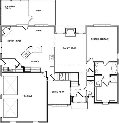 Home Plan - Main Level