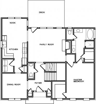 Home Plan - Main Level