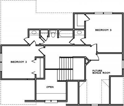 Home Plan - Second Level