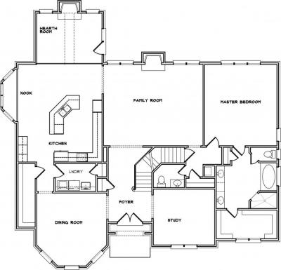 Home Plan - Main Level