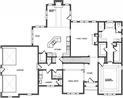 Home Plan - Main Level