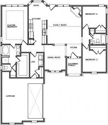 Home Plan - Main Level