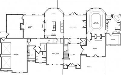 Home Plan - Main Level