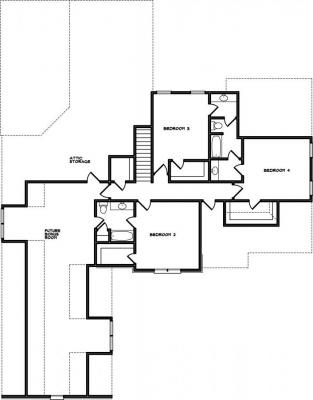 Home Plan - Second Level