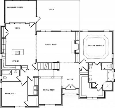 Home Plan - Main Level