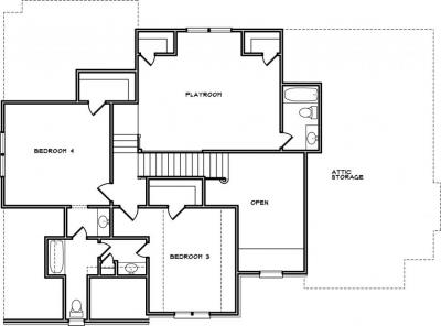 Home Plan - Second Level