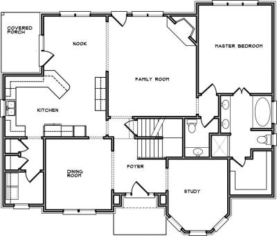 Home Plan - Main Level