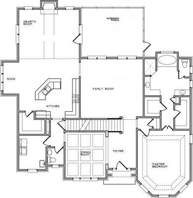 Home Plan - Main Level