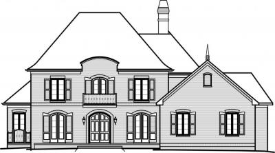 Home Plan - Front View