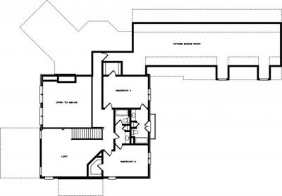 Home Plan - Second Level