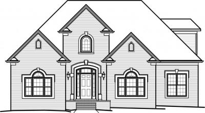 Home Plan - Front View