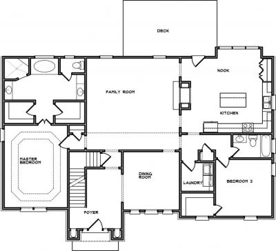 Home Plan - Main Level