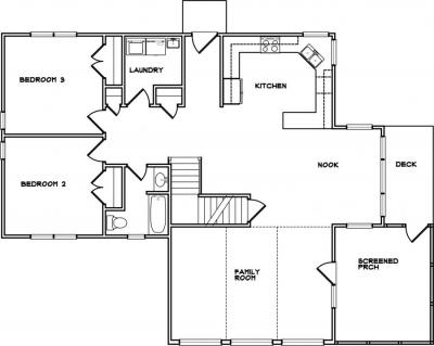 Home Plan - Main Level