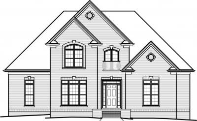 Home Plan - Front View