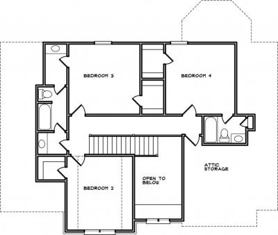 Home Plan - Second Level