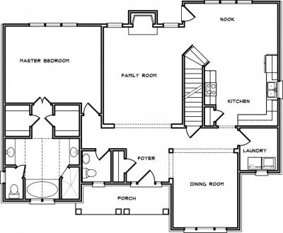 Home Plan - Main Level