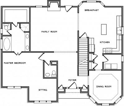 Home Plan - Main Level