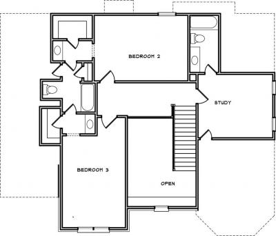 Home Plan - Second Level