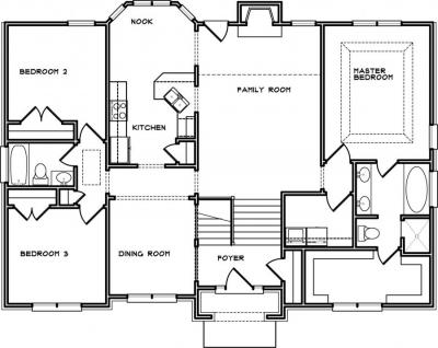 Home Plan - Main Level