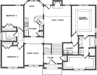 Home Plan - Main Level