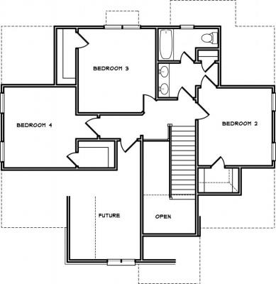 Home Plan - Second Level