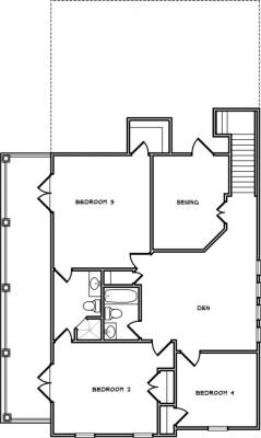 Home Plan - Second Level