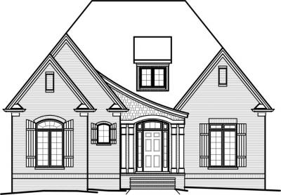 Home Plan - Front View