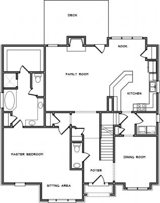 Home Plan - Main Level