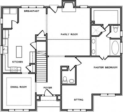 Home Plan - Main Level