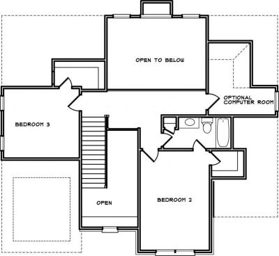 Home Plan - Second Level