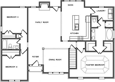 Home Plan - Main Level