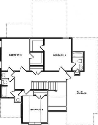 Home Plan - Second Level