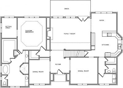 Home Plan - Main Level