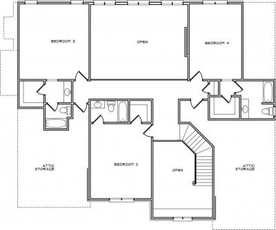 Home Plan - Second Level