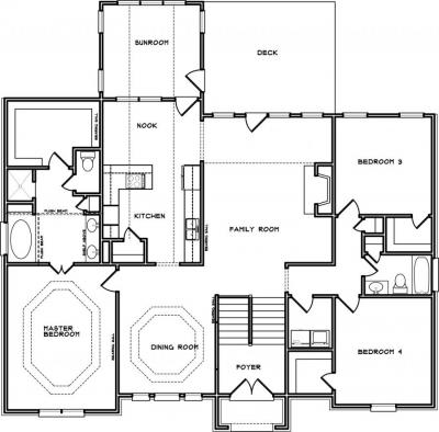 Home Plan - Second Level