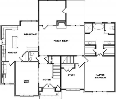 Home Plan - Main Level