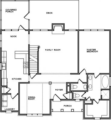 Home Plan - Main Level