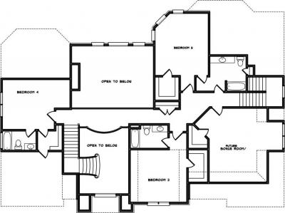 Home Plan - Second Level