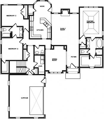 Home Plan - Main Level