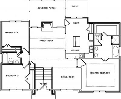 Home Plan - Main Level