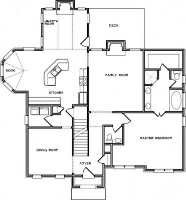 Home Plan - Main Level