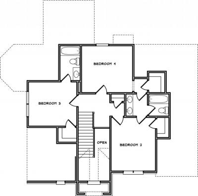 Home Plan - Second Level