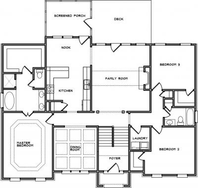 Home Plan - Main Level