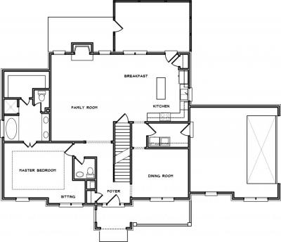 Home Plan - Main Level