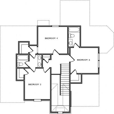 Home Plan - Second Level