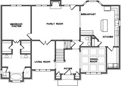 Home Plan - Main Level