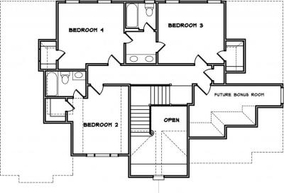 Home Plan - Second Level